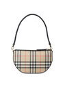 Burberry Olympia Nova Check Shoulder Bag Beige flbur0247131bei