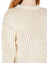 Acne Studios Open Knit Crewneck Sweater White flacn0248017wht