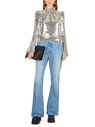 Paco Rabanne Sequin Embellished Top Silver flpac0251010sil