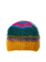 Marni Mohair Beanie Hat Multicolor Multicolour flmni0149003yel