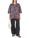 Acne Studios Floral Shirt Purple flacn0249008ppl