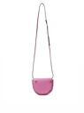 GANNI Banner Nano Saddle Shoulder Bag Pink flgan0250036pin