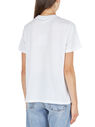 GANNI Logo Flower T-Shirt White flgan0250065wht