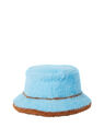 Jacquemus Le Bob Neve Fluffy Bucket Hat in Light Blue Light Blue fljac0150031blu