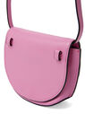 GANNI Banner Nano Saddle Shoulder Bag Pink flgan0250036pin