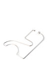 Courrèges Brass XL AC Earring Silver flcou0251044sil