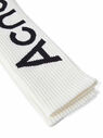 Acne Studios Ribbed Socks with Logo White flacn0346013wht