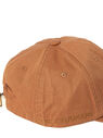 Acne Studios Logo Embroidered Baseball Cap Brown flacn0250084bei