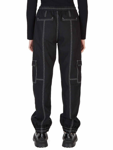 Burberry Cargo Style Pants in Black for Women | THE FLAMEL®