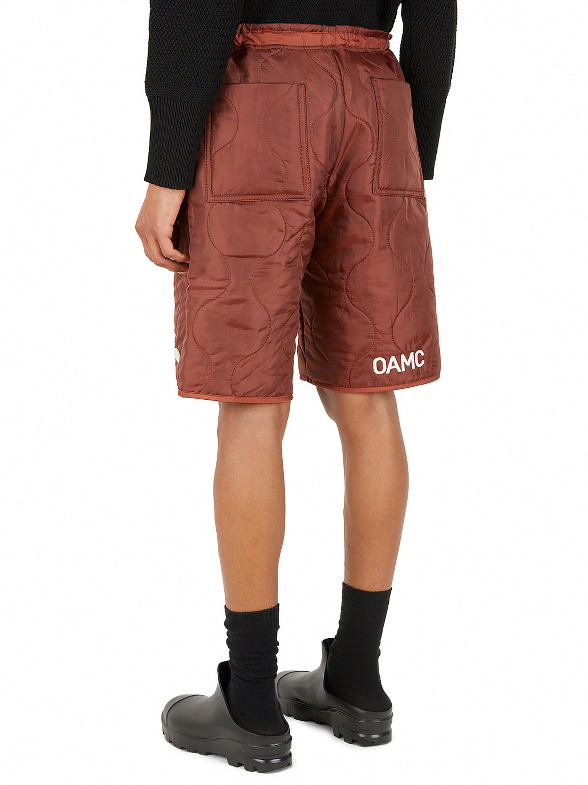OAMC RE-WORK Peacemaker Quilted Shorts for Men | THE FLAMEL®