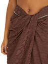 Jacquemus La Jupe Bodri Skirt in Brown Brown fljac0250169brn