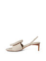 Jacquemus Les Sandals Cuscinu Heels Beige fljac0250103wht