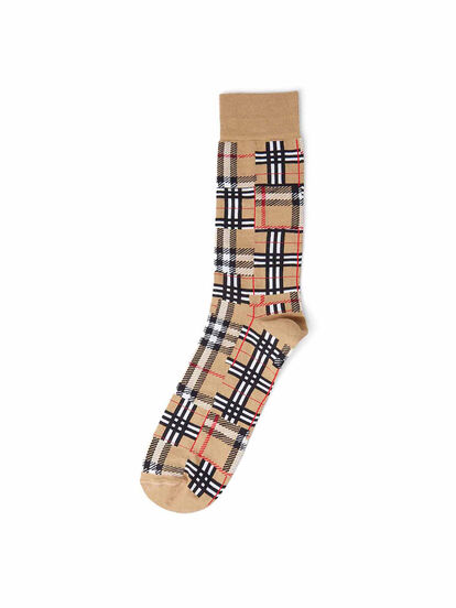 Burberry Patchwork Socks with Nova Check Motif | THE FLAMEL®