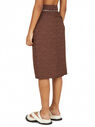 Jacquemus La Jupe Bodri Skirt in Brown Brown fljac0250169brn