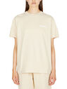 Jacquemus Logo Print T-Shirt Beige fljac0250159bei