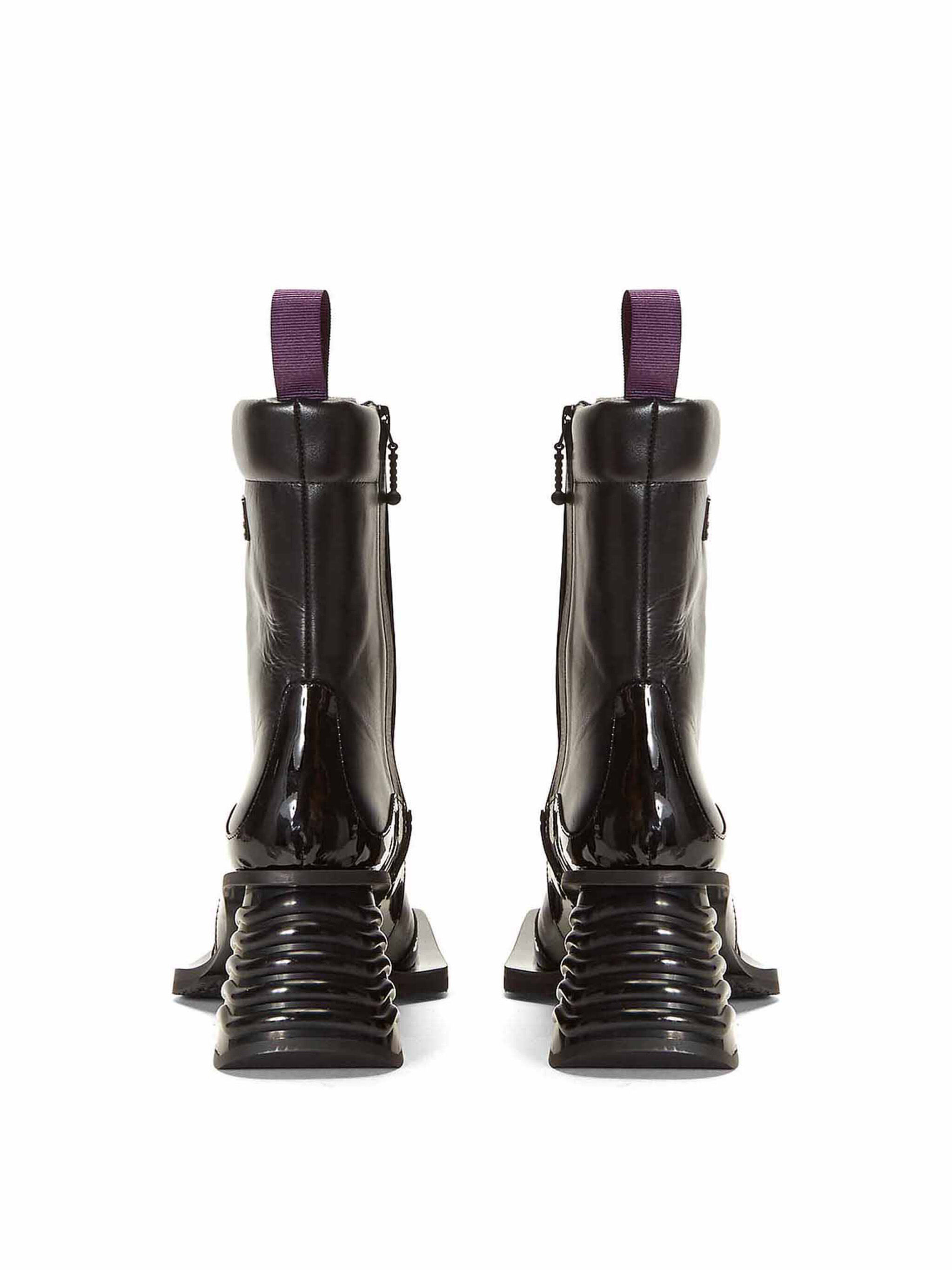 Eytys Gaia Black Leather Boots | THE FLAMEL®