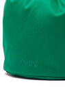 GANNI Green Mini Hand Bag Green flgan0249060grn